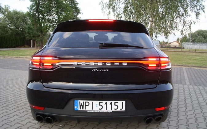 Porsche Macan cena 282800 przebieg: 49000, rok produkcji 2020 z Węgrów małe 781